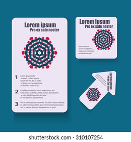 Abstract template brochure for design. eps 10