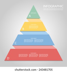 Abstract Template. Can be used for workflow layout, banner, diagram, web design, infographic Vector Eps10