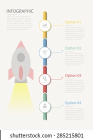 Abstract template. Can be used for workflow layout, banner, diagram, web design, infographic Vector/illustration