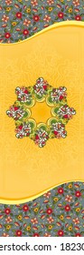 Abstract template for card