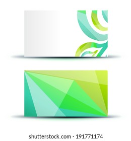 Abstract template card  for business artwork . 