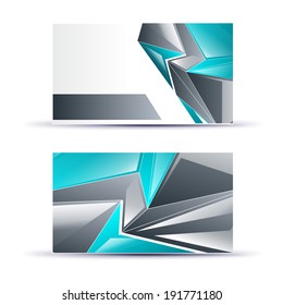 Abstract template card  for business artwork .