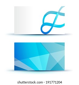 Abstract template card  for business artwork . 