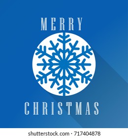 Abstract Template with Clean Minimal Style. Modern Graphic/Design Elements. Paper Snow Flake for Christmas Layout/Design Cover Background