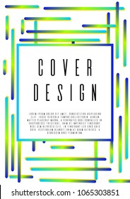 Abstract template corporate style.  Vector cover design. Can be used for poster, brochure, magazine, card, book, flyer, banner, anniversary
 Trendy corporate style.
