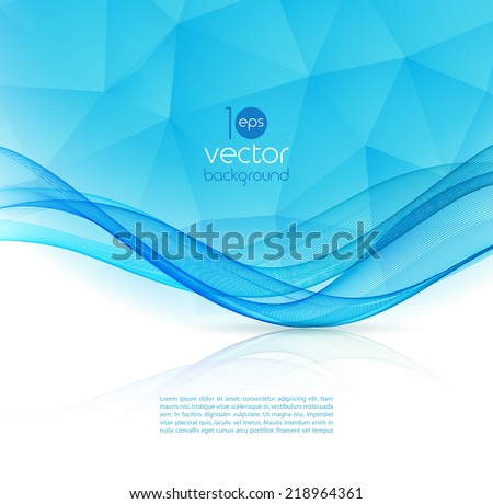 Abstract Template Design Background Stock Vector (Royalty Free