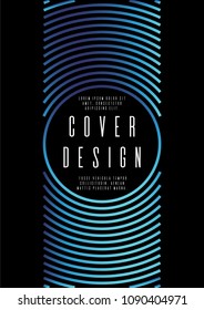 Abstract template design for your business. A4 brochure title sheet. Can be used for poster, brochure, magazine, card, book, flyer, banner, anniversary. Trendy corporate style.
