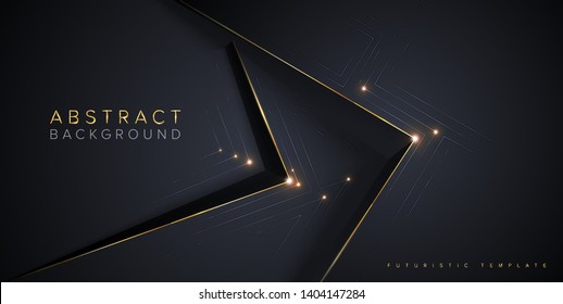 An abstract template in futuristic style.  It is suitable for being as a background template, landing page in science, or technology related theme.