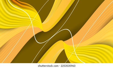 Abstract template geometric diagonal on yellow orange background. Modern tech concept. You can use for cover brochure template, poster, banner web, print ad, etc. Vector illustration