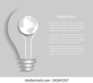 Abstract template in grey background, infographic Vector Eps10