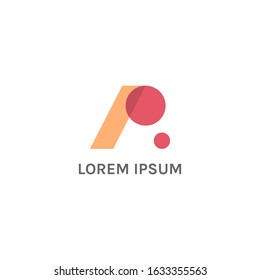 ABSTRACT TEMPLATE ILLUSTRATION LETTER A LOGO DESIGN INSPIRATION VECTOR FOR YOUR BUSINESS