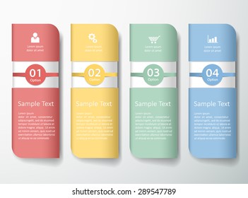 Abstract template Infographic. can be used for workflow layout, diagram, number options