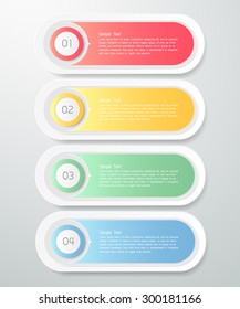Abstract template Infographic. can be used for workflow layout, diagram, number options