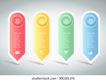Abstract template Infographic. can be used for workflow layout, diagram, number options