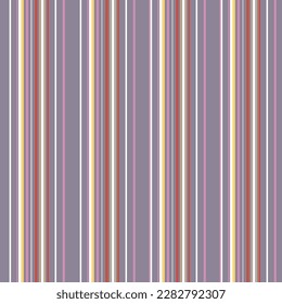 Plantilla abstracta con líneas de estilo suave. Patrón rayado sin fisuras con rayas verticales de color rosa amarillo, rojo y blanco.Patrón de rayas vectoriales fondo abstracto
