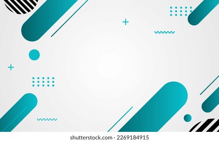 Abstract template with abstract liquid fluid geometric shapes flow flat design elements. Retro art for covers, banners, flyers and posters technology background Design vector design