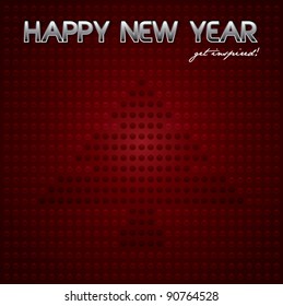 Abstract template Merry Christmas web background with tree, vector illustration