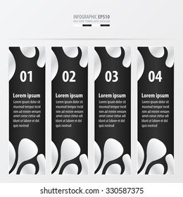 abstract template style black and white color
