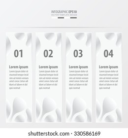 abstract template style white color