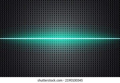 Abstract template technology style metallic texture with green color light frame layout modern tech design background.Vector illustration