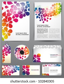 Abstract template, vector