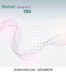 Abstract template vector background. Vector illustration. Pink, gray colors.