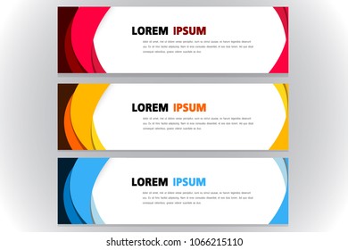 Abstract template vector.Modern design for your web, prints, cards, flyers, brochures, posters, banners, presentation, etc.