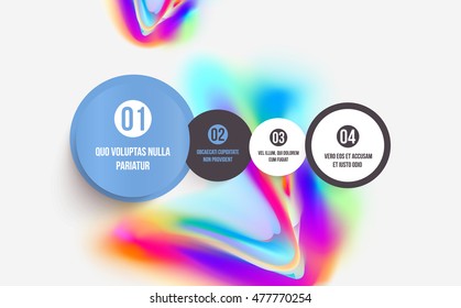 Abstract template with watercolor elements for business designs and backgrounds.