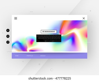Plantilla abstracta con elementos de acuarela para diseños y fondos empresariales.