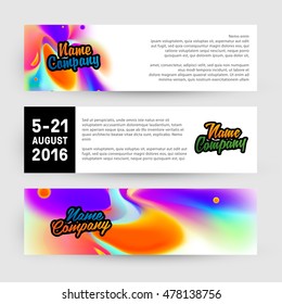 Abstract template with watercolor elements for business designs and backgrounds.