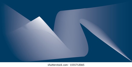 Abstract templates with curved lines. Wavy blended simple background