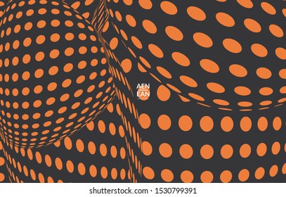 Abstract templates with curvy lines on bright gradient. Wavy  blends simple background. Minimal modern design for marketing technology