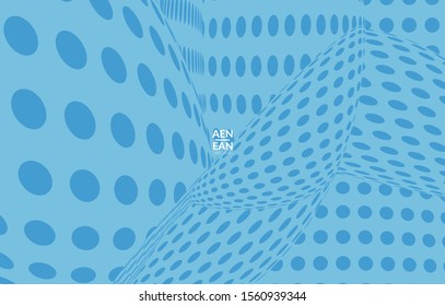 Abstract templates with curvy lines on bright gradient. Wavy  blends simple background. Minimal modern design for marketing technology
