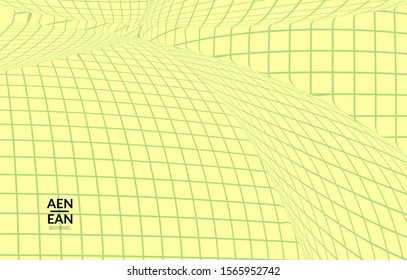 Abstract templates with curvy lines on bright gradient. Wavy  blends simple background. Minimal modern design for marketing technology