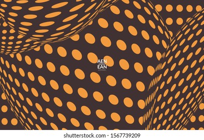 Abstract templates with curvy lines on bright gradient. Wavy  blends simple background. Minimal modern design for marketing technology