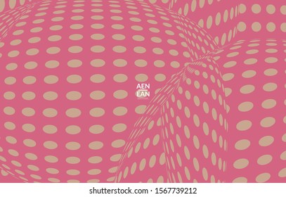Abstract templates with curvy lines on bright gradient. Wavy  blends simple background. Minimal modern design for marketing technology