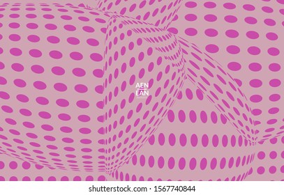 Abstract templates with curvy lines on bright gradient. Wavy  blends simple background. Minimal modern design for marketing technology
