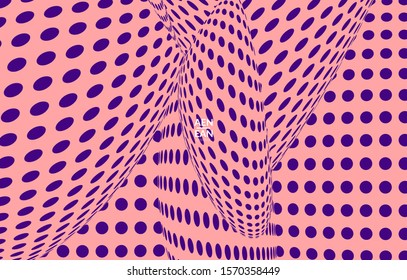 Abstract templates with curvy lines on bright gradient. Wavy  blends simple background. Minimal modern design for marketing technology