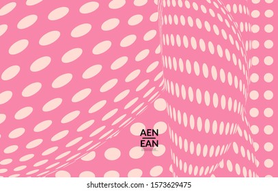 Abstract templates with curvy lines on bright gradient. Wavy  blends simple background. Minimal modern design for marketing technology