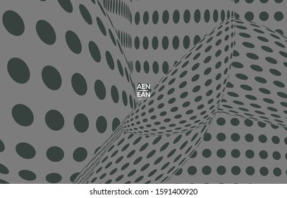 Abstract templates with curvy lines on bright gradient. Wavy  blends simple background. Minimal modern design for marketing technology
