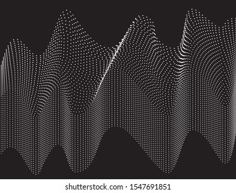 Abstract templates with curvy lines. Wavy blended simple background