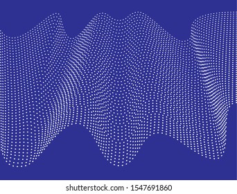 Abstract templates with curvy lines. Wavy blended simple background