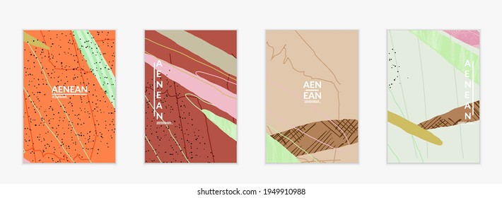 Abstract templates with curvy lines. Wavy  blends simple background. Minimal modern design for marketing technology