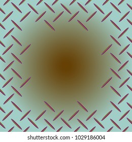 Abstract tender frame with ornament of mixed lines.