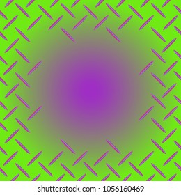 Abstract tender frame with ornament of mixed lines.