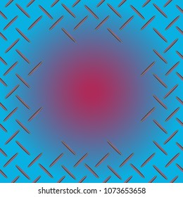 Abstract tender frame with ornament of mixed lines.
