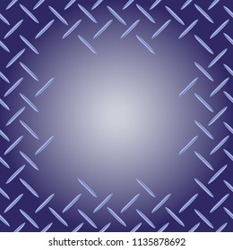 Abstract tender frame with ornament of mixed lines.