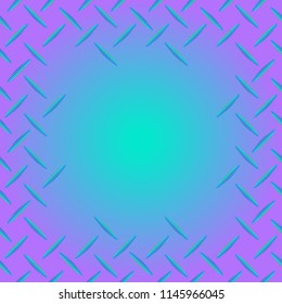 Abstract tender frame with ornament of mixed lines.