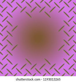 Abstract tender frame with ornament of mixed lines.