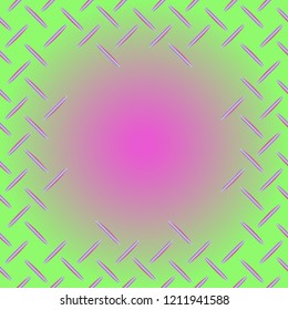 Abstract tender frame with ornament of mixed lines.